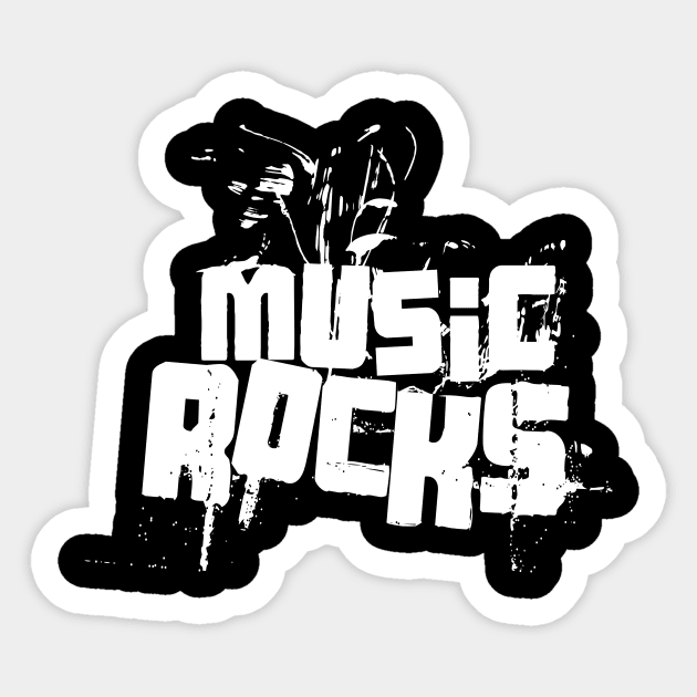 Music Rocks Sticker by MRSY